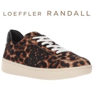 Loeffler Randall Animal Print Sneakers